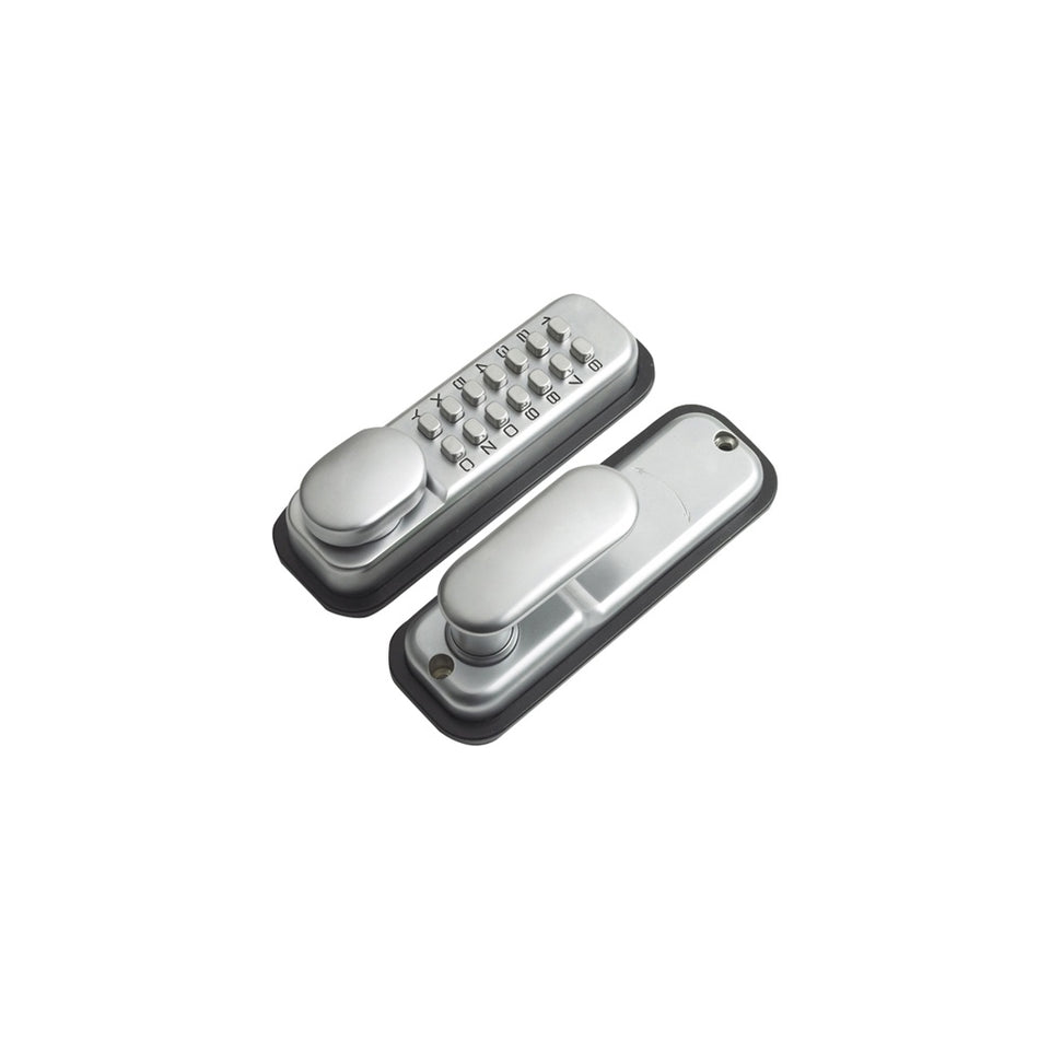 Yale Locks PDL02SC Push Button Door Lock Chrome Finish