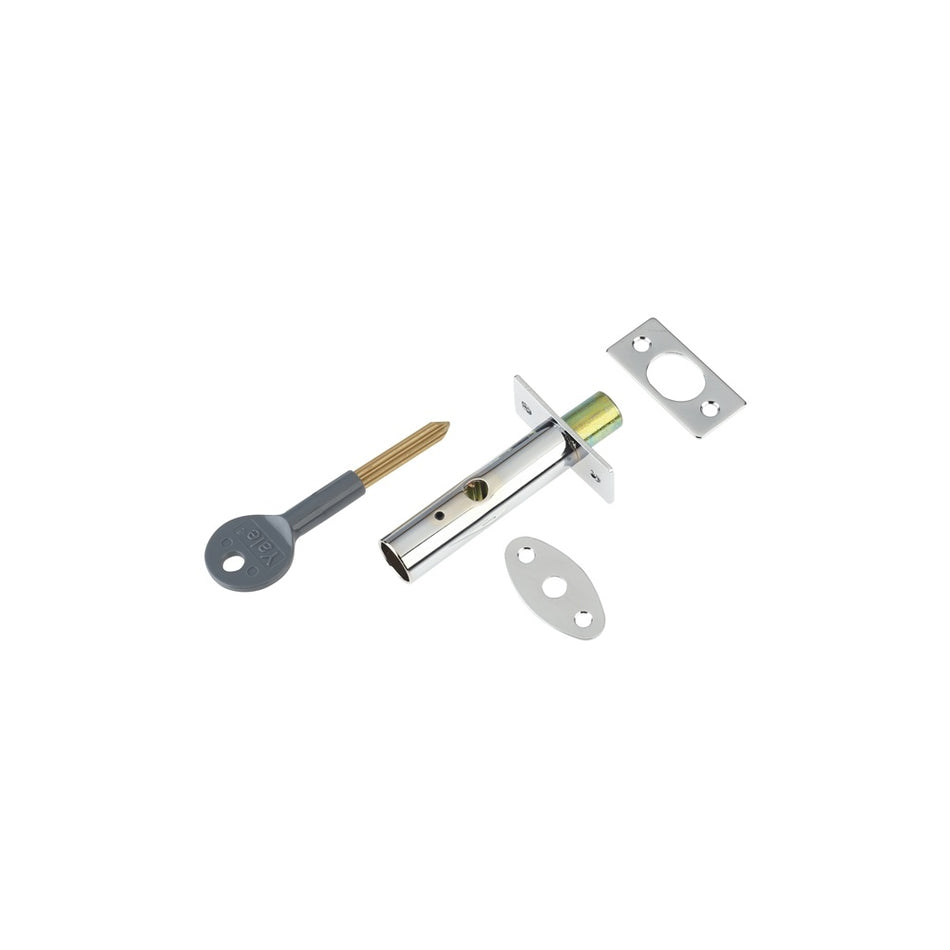Yale Locks PM444 Door Security Bolts Polished Chrome Finish Visi of 1