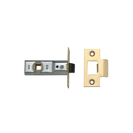 Yale Locks M888 Tubular Mortice Latch 76mm 3in Polished Brass Pack of 1