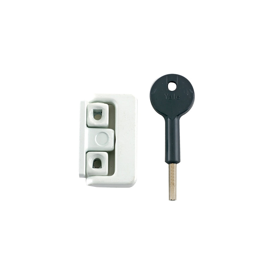 Yale Locks 8K101 Window Latch White Finish Visi