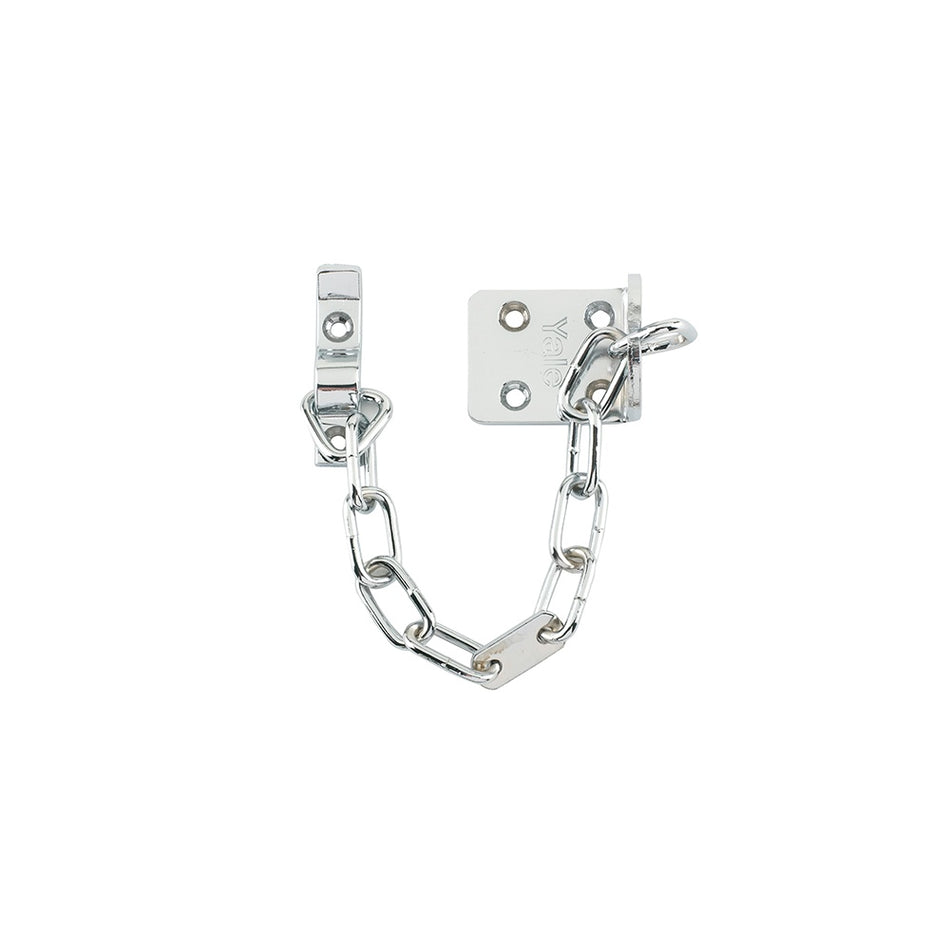 Yale Locks WS6 Security Door Chain - Chrome Finish