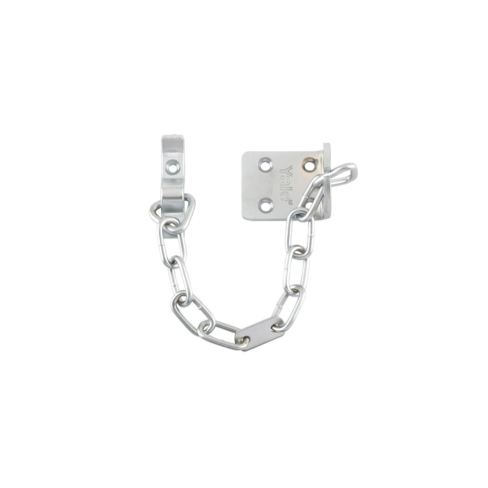 Yale Locks WS6 Security Door Chain - Satin Chrome Finish