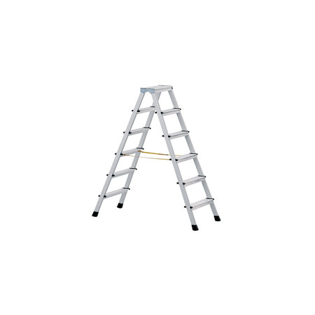 Zarges Anodised Double Sided Steps Open 1.43m 2 x 6 Rungs