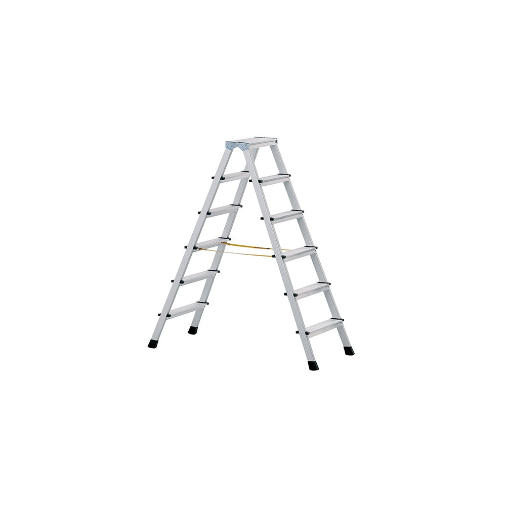 Zarges Anodised Double Sided Steps Open 1.91m 2 x 8 Rungs