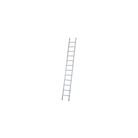 Zarges Industrial Single Aluminium Ladder 2.49m 8 Rungs