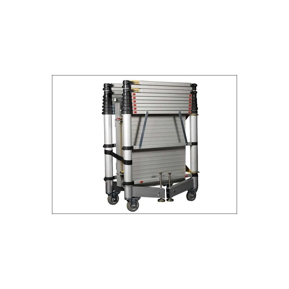 Zarges TT002 Teletower Aluminium Telescopic Scaffold Tower with Toeboards