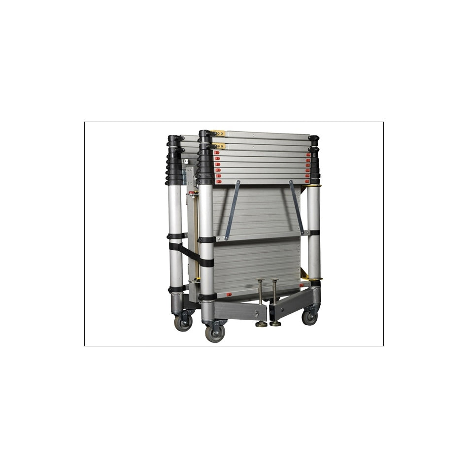 Zarges TT002 Teletower Aluminium Telescopic Scaffold Tower with Toeboards