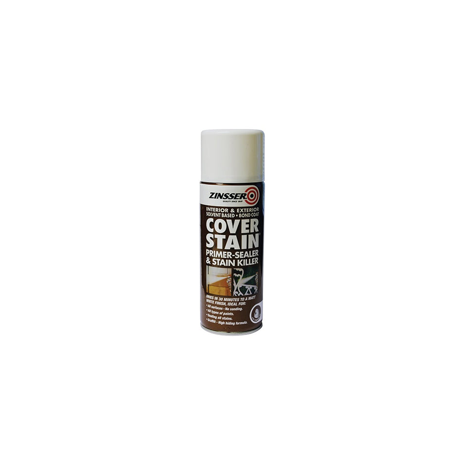 Zinsser Cover Stain Primer / Finish Aerosol 400ml