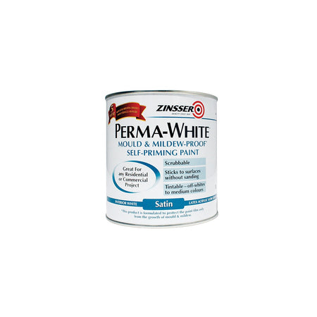 Zinsser Perma-White Interior Paint Satin 1 Litre