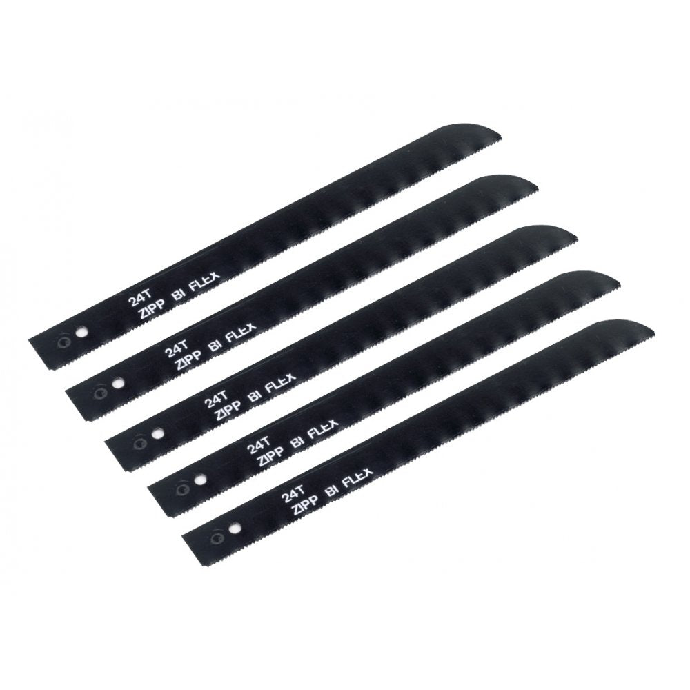 Sealey Air Saw Blade 24tpi Pack of 5 Model No-SA346/B24