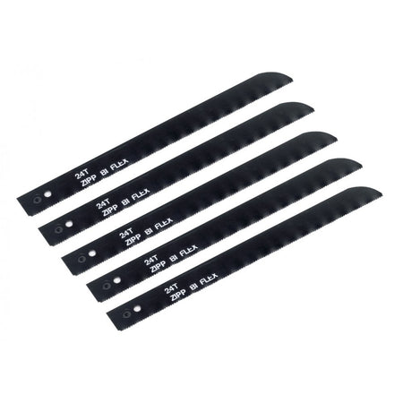 Sealey Air Saw Blade 24tpi Pack of 5 Model No-SA346/B24