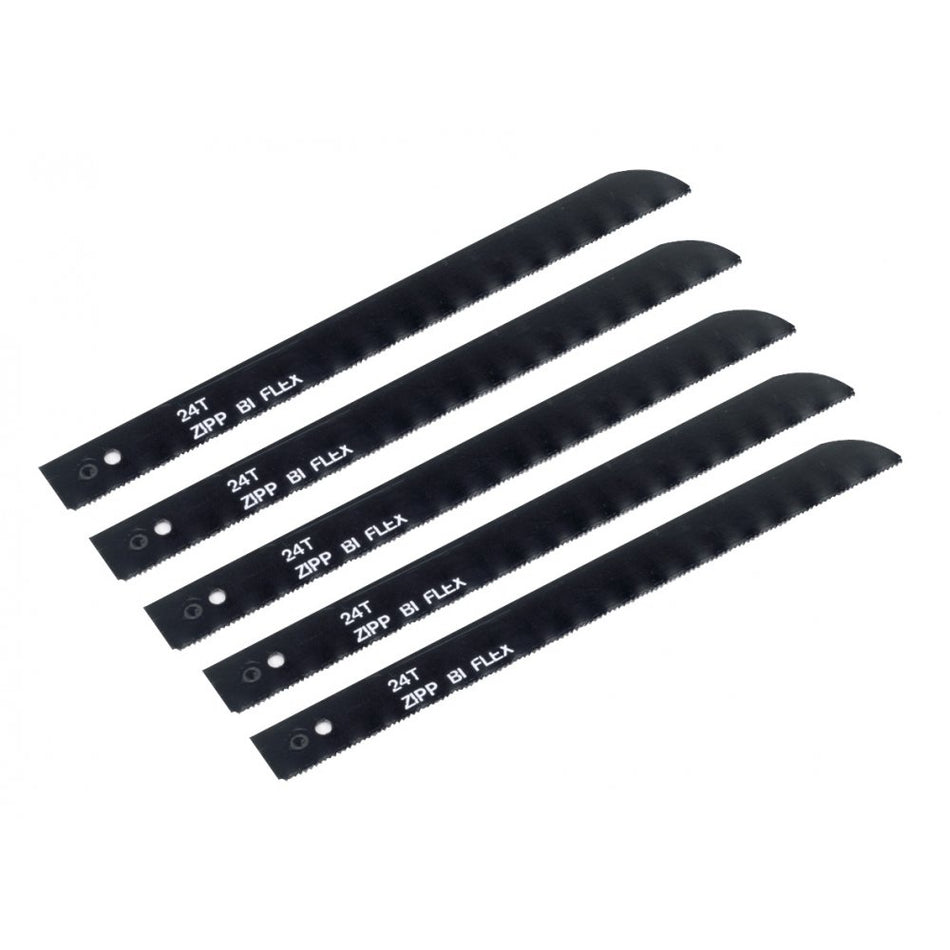 Sealey Air Saw Blade 24tpi Pack of 5 Model No-SA346/B24