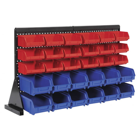 Sealey Bin Storage System Bench Mounting 30 Bins Model No-TPS1218