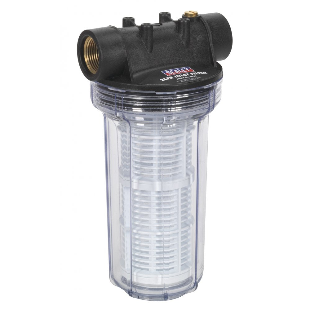 Sealey Inlet Filter for Surface Mounting Pumps 2ltr Model No-WPF2