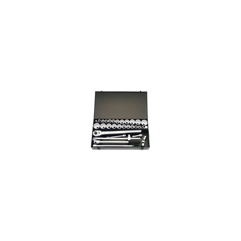 31 Piece 3/4in. Square Drive Metric and Imperial Socket Set: Model No.770-S22 MAU