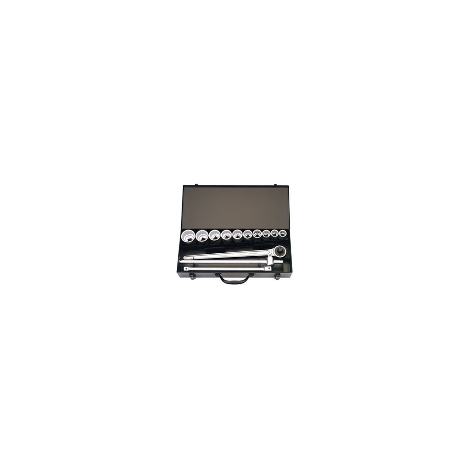 13 Piece 3/4in. Square Drive Metric Socket Set: Model No.770-S10-MZ