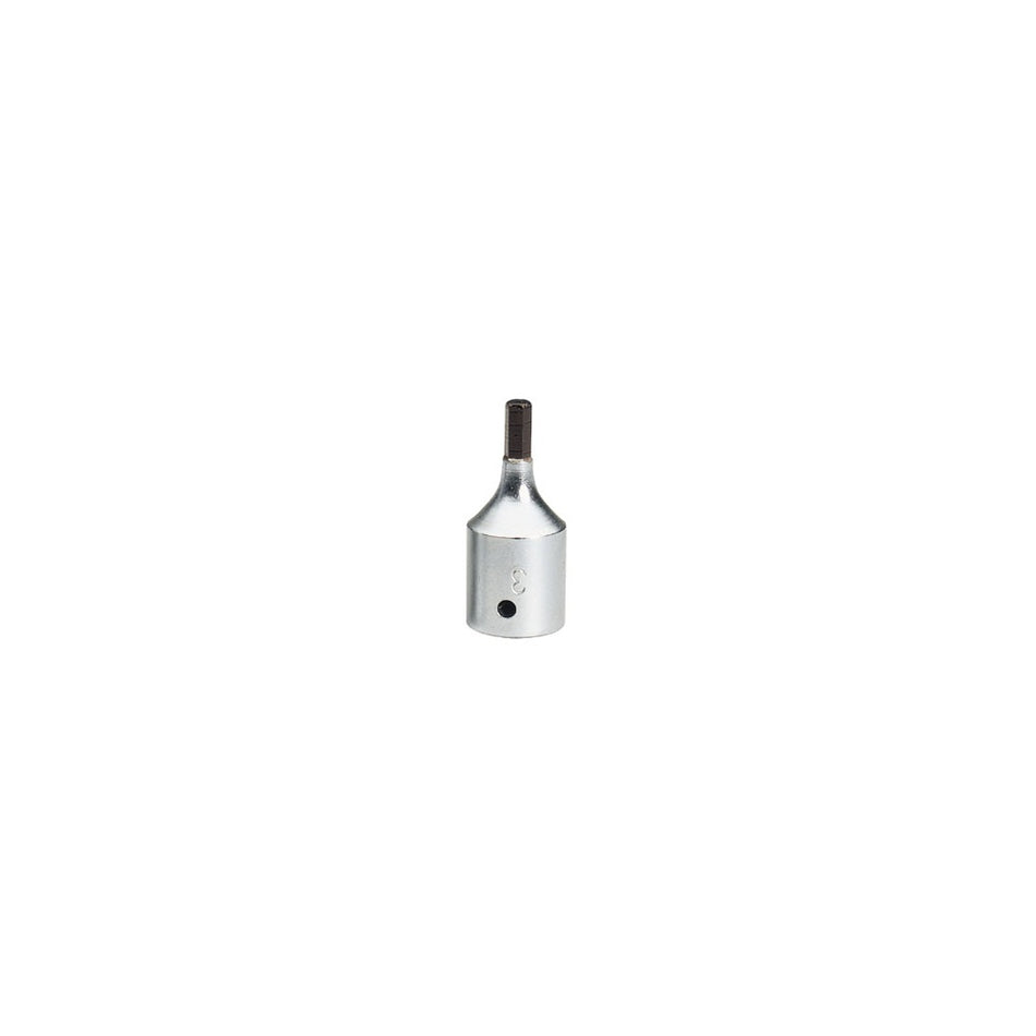 3mm 1/4in. Square Drive Hexagon Screwdriver Socket: Model No.1455-IN