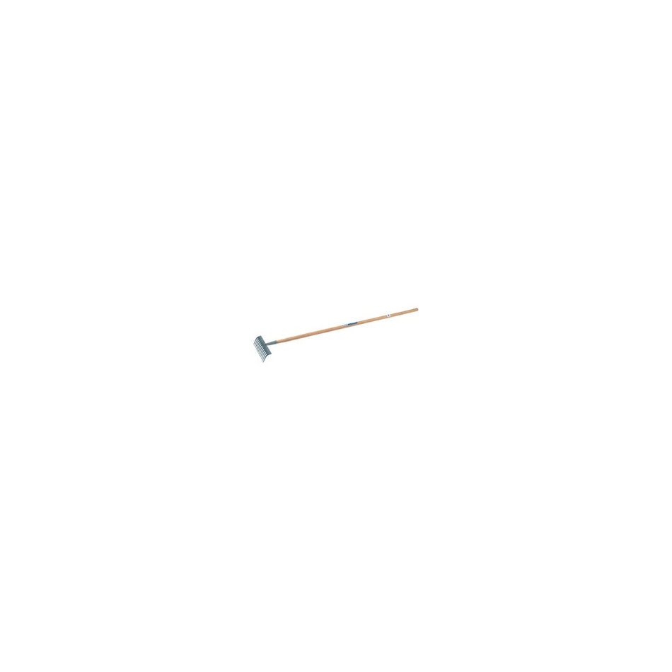 DRAPER Carbon Steel Garden Rake with Ash Handle: Model No.A3078/I