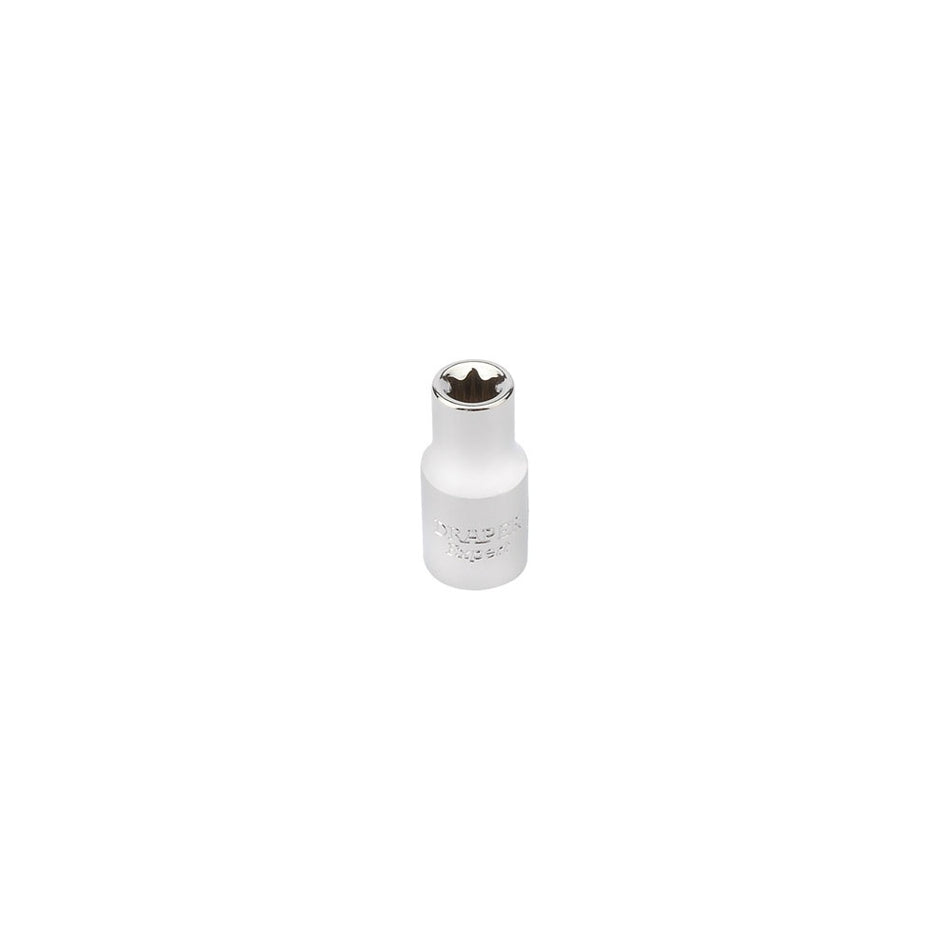 DRAPER Expert E7 1/4in. Square Drive Tx-Star Socket: Model No.TS14