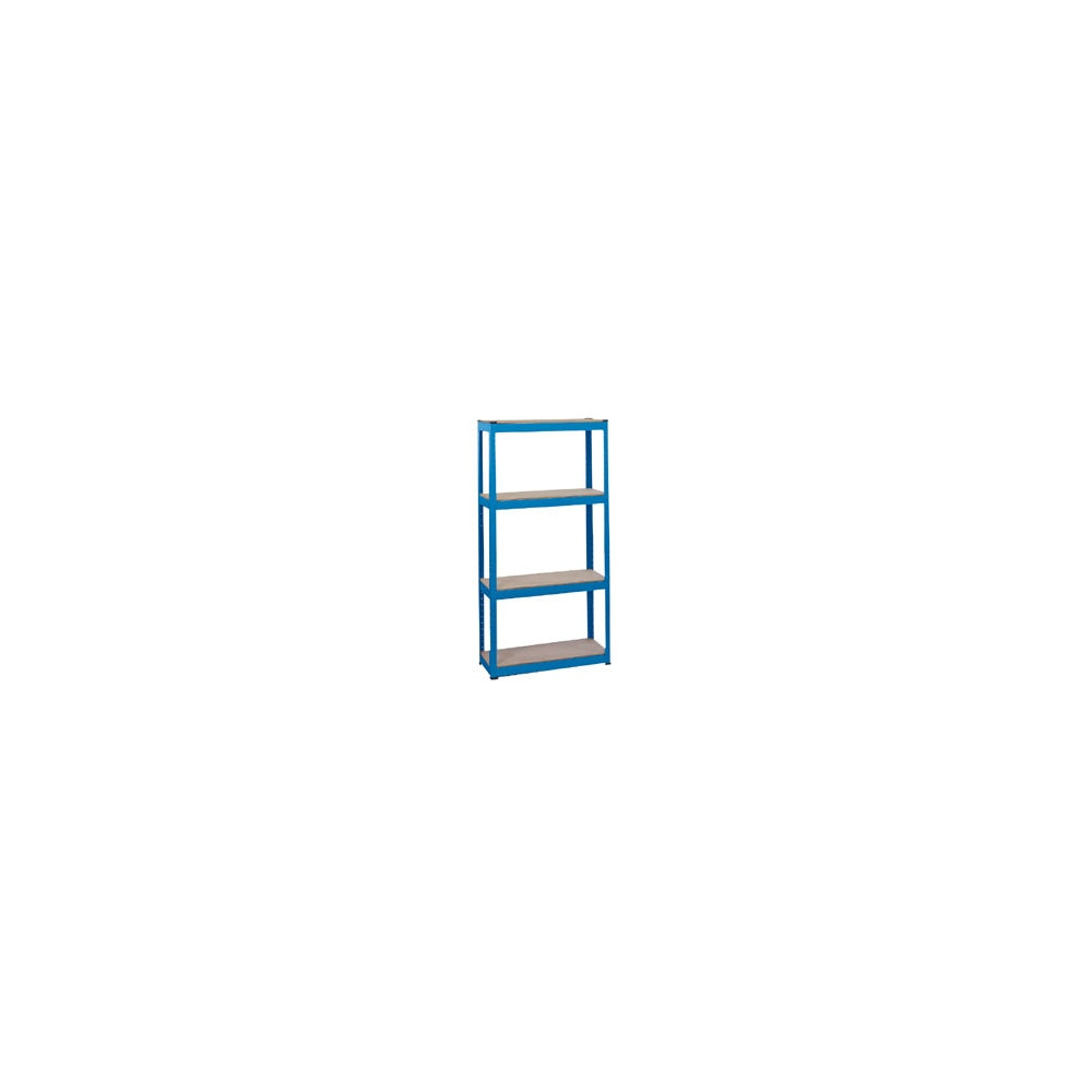 DRAPER Steel Shelving Unit - Four Shelves (L760 x W300 x H1520mm): Model No.MSU152