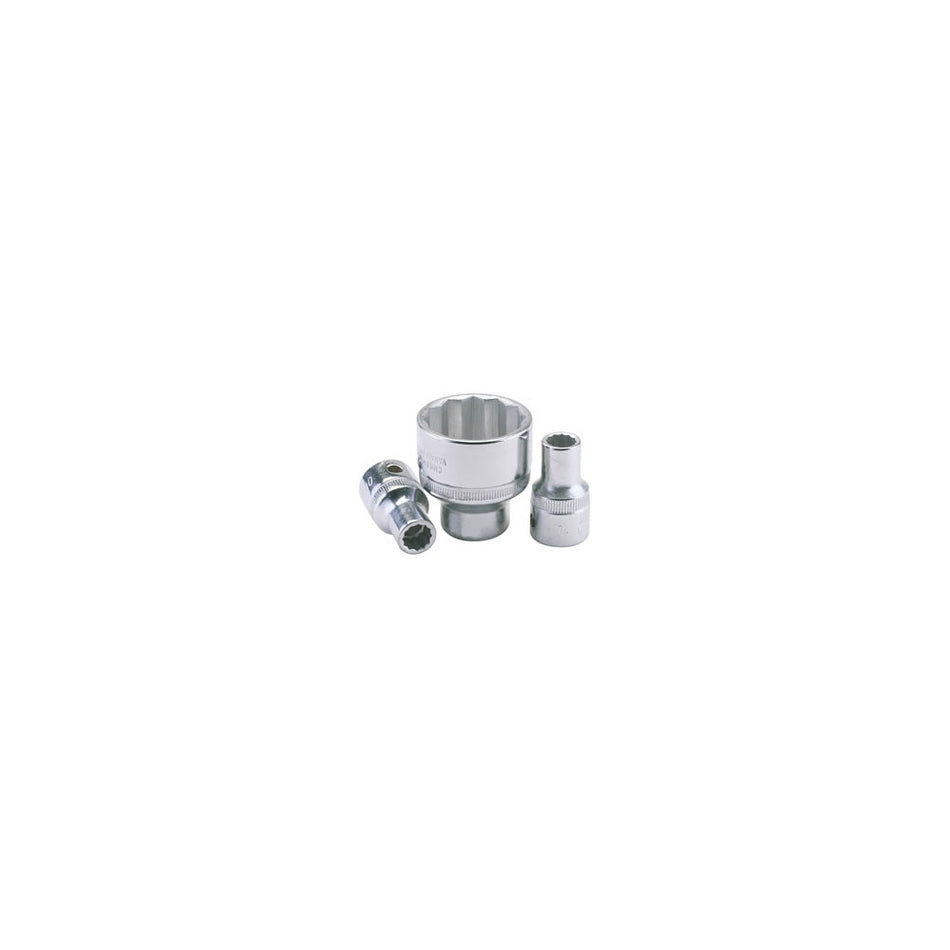 18mm 1/2in. Square Drive Bi-Hexagon Socket: Model No.770-LM