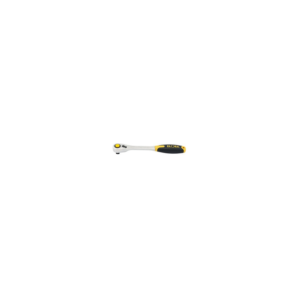 270mm 1/2in. Square Drive Fine Tooth Quick Release Soft Grip Reversible Ratchet: Model No.770-L1K