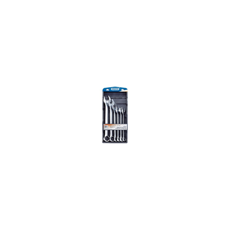 DRAPER 6 Piece Draper Hi-Torq ; Metric Combination Spanner Set: Model No.8235/6/MM