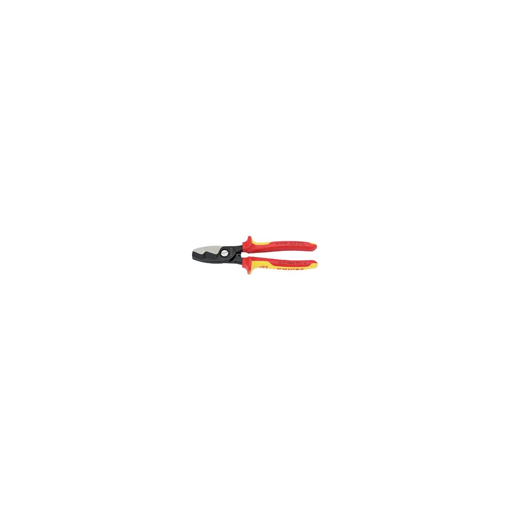 Knipex 200mm Fully Insulated Cable Shears : Model No.95 18 200UKSBE