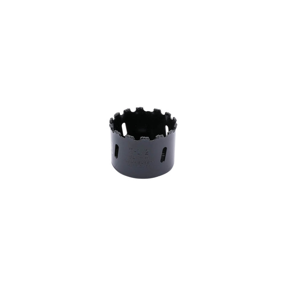 DRAPER Expert 64mm Tungsten Carbide Grit Hole Saw: Model No.TCGHSP