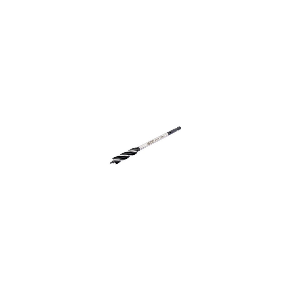 DRAPER Expert 4 Fluted 13 x 165mm 'Vortex' Auger Bits: Model No.AB4F