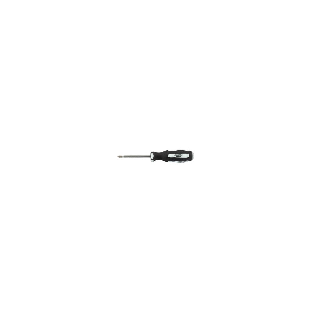 DRAPER Expert 'Pound Thru' PZ TYPE No:1 x 75mm Soft Grip Screwdrivers: Model No.996PZ/PT