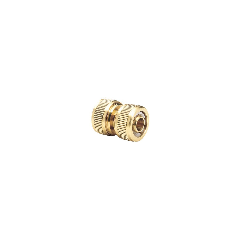 DRAPER Expert Brass 1/2in. Hose Repair Connector: Model No.GWB4/H