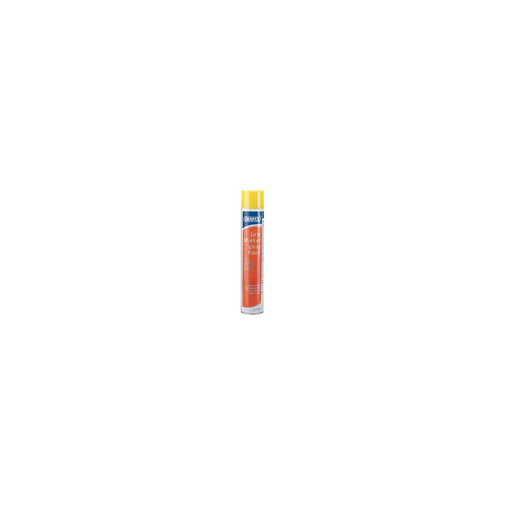 DRAPER 750ml Yellow Line Marker Spray Paint: Model No.ARE-LM/Y/A