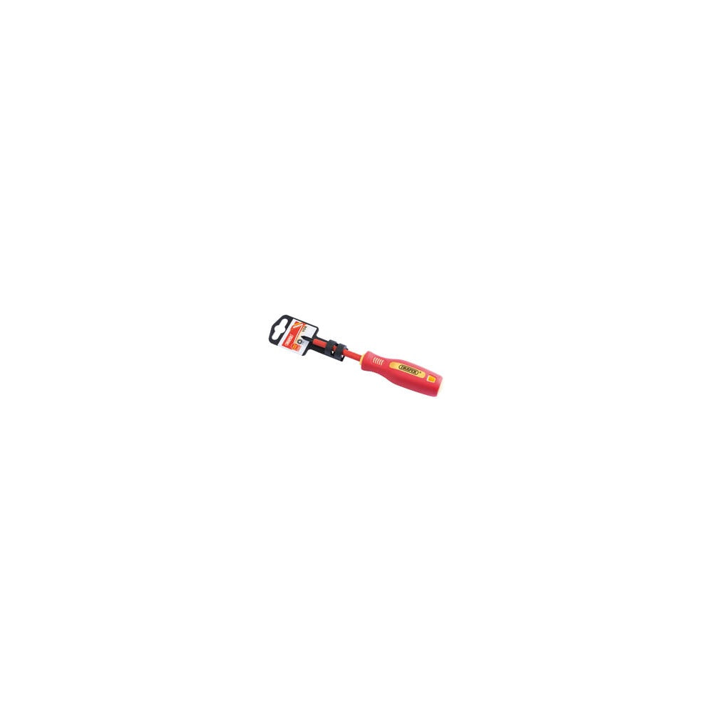 DRAPER No: 1 x 80mm Fully Insulated Soft Grip PZ TYPE Screwdriver. (display packed): Model No.952PZ