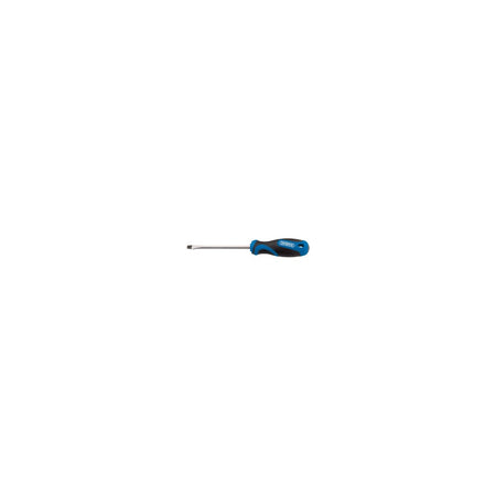 DRAPER 5.0 x 100mm Plain Slot Screwdriver with Soft Grip Handles: Model No.865