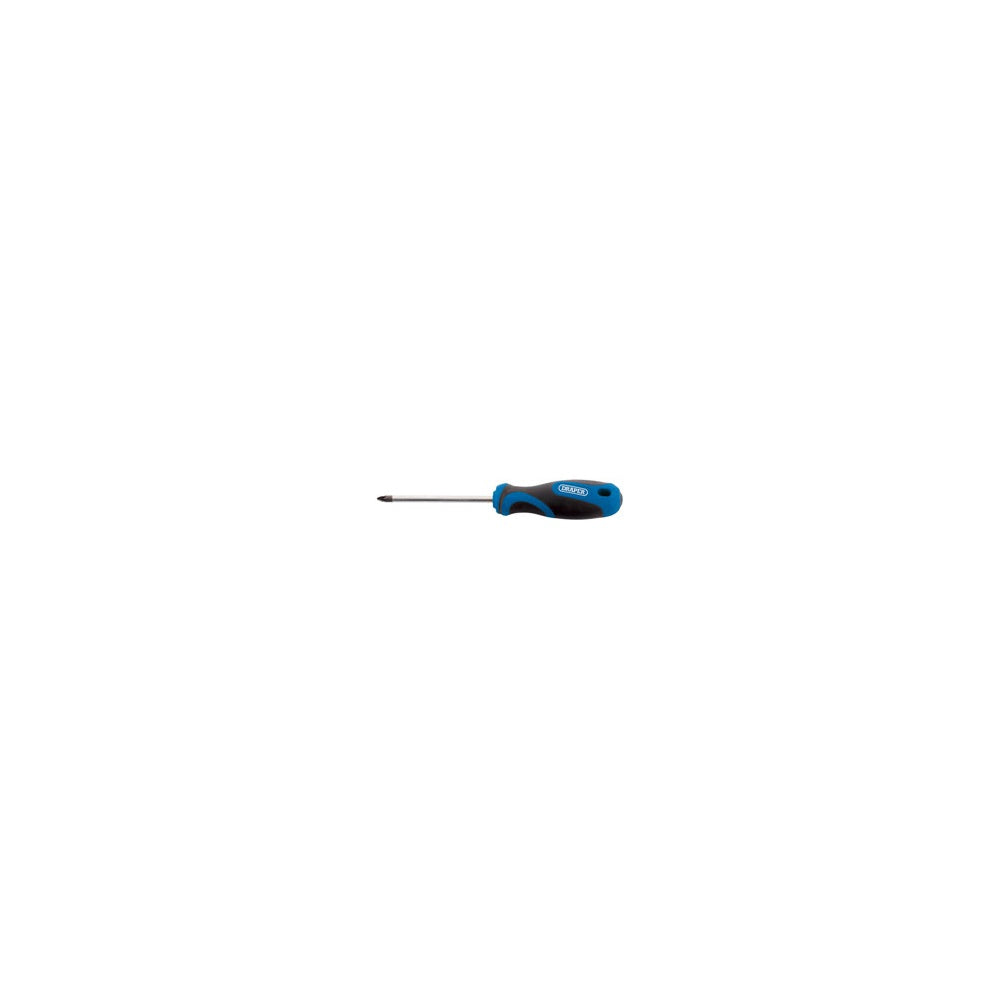 DRAPER No.2 x 250mm PZ Type Screwdriver with Soft Grip Handles: Model No.865PZ