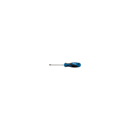 DRAPER No.2 x 250mm PZ Type Screwdriver with Soft Grip Handles: Model No.865PZ