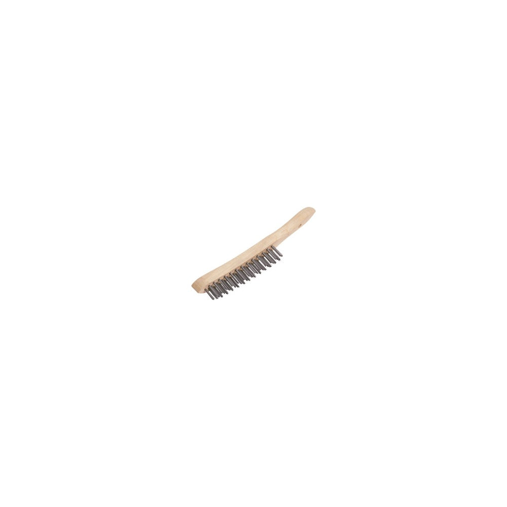 DRAPER 290mm 2 Row Wire Scratch Brush: Model No.WB/L