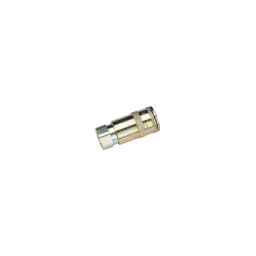 DRAPER 1/4in. BSP Taper Female Thread Vertex Air Coupling (Sold Loose): Model No.A91CF02 BULK