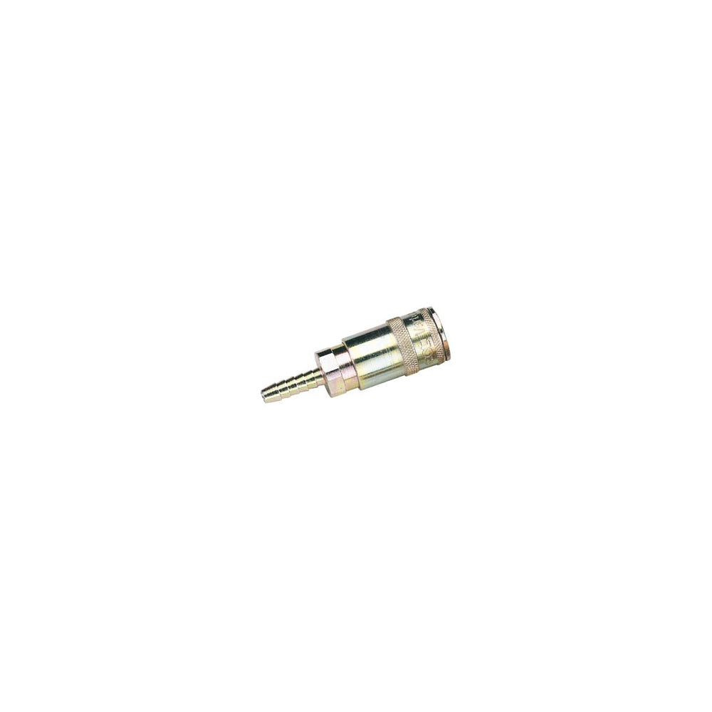 DRAPER 1/4in. Bore Vertex Air Line Coupling with Tailpiece (Sold Loose): Model No.A91R02 BULK