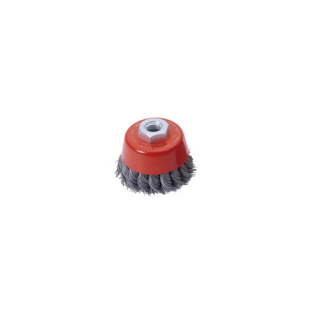 DRAPER Expert 60mm x M14 Twist Knot Wire Cup Brush: Model No.CB61T