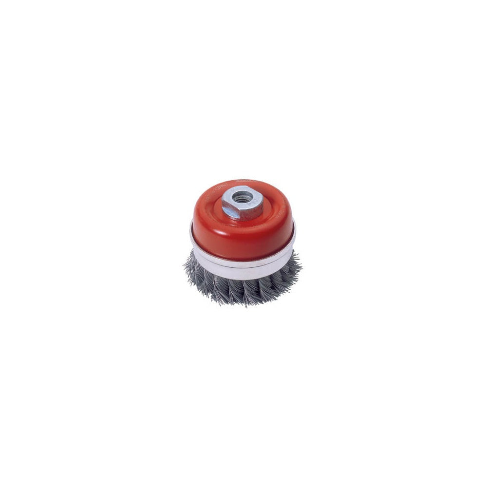 DRAPER Expert 80mm x M14 Twist Knot Wire Cup Brush: Model No.CB80T