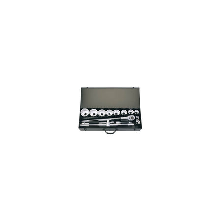 15 Piece 1in. Square Drive Metric Socket Set: Model No.780-10M