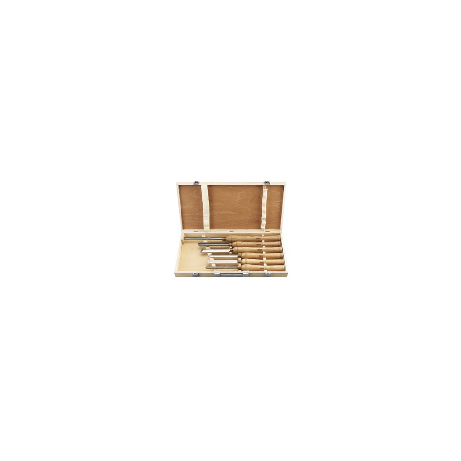 DRAPER 6 Piece HSS Woodturning Chisel Set: Model No.AWL44
