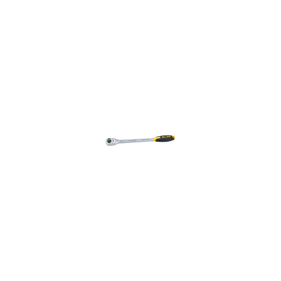 375mm 1/2in. Square Drive Quick Release Soft Grip Reversible Ratchet: Model No.770-L115F