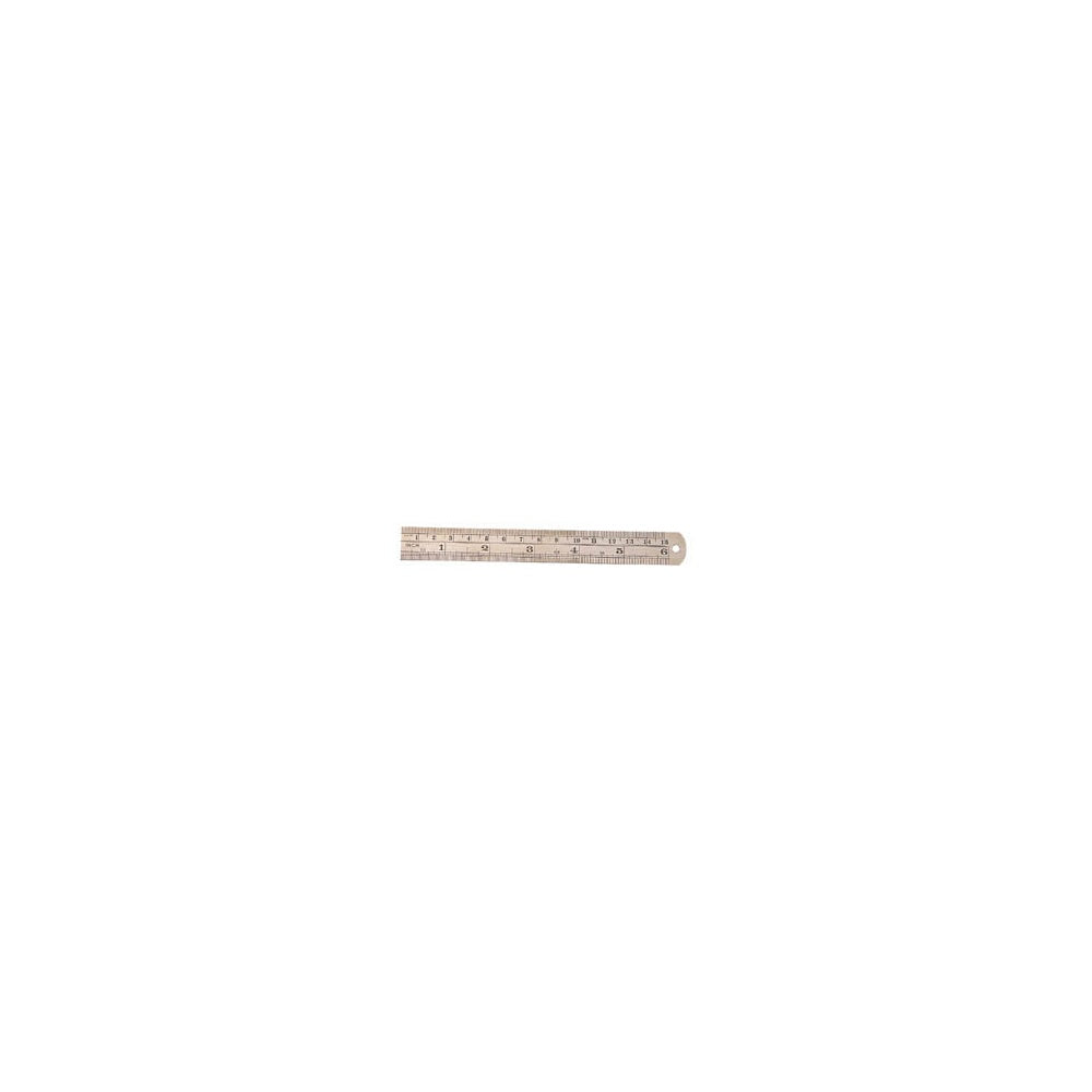 DRAPER 150mm/6in. Steel Rule: Model No.D17
