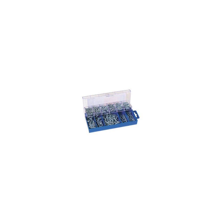 DRAPER 305 Piece Self Tapping Screw Assortment: Model No.HW8