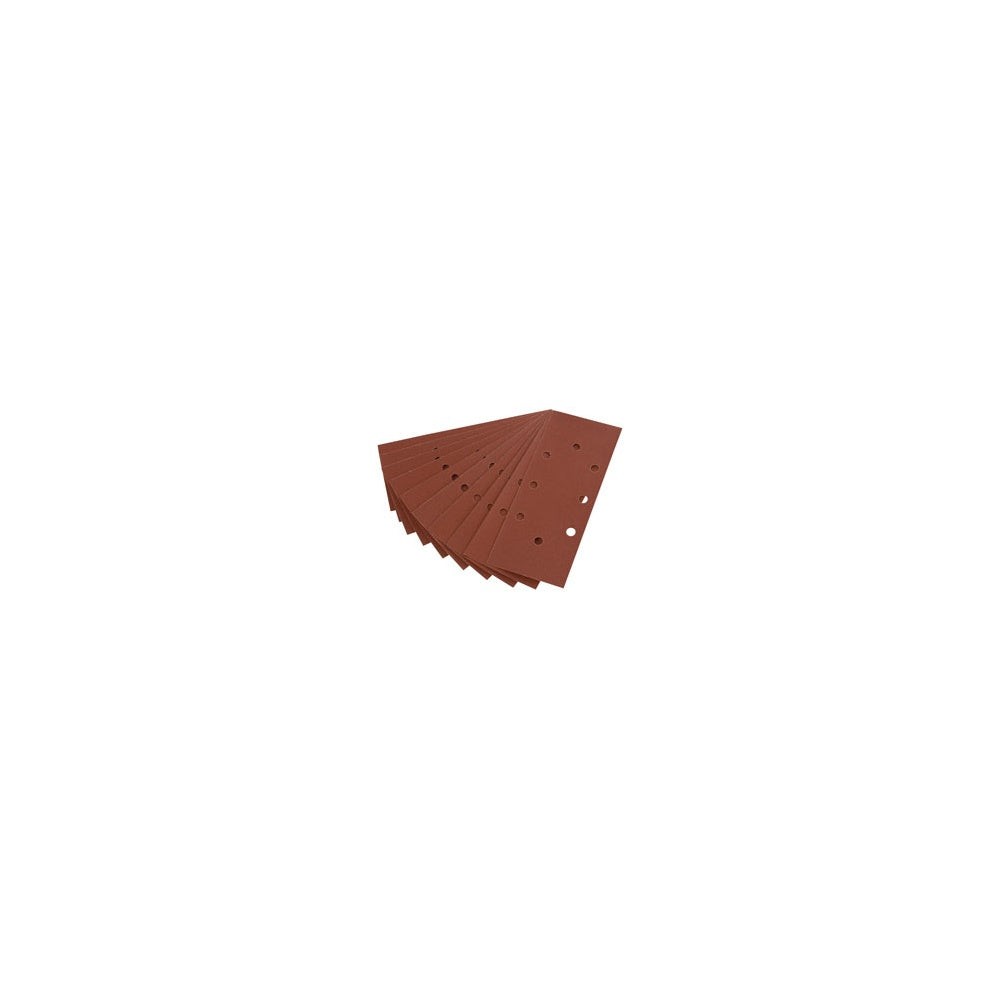 DRAPER Ten 230 x 92mm 120 Grit Aluminium Oxide Sanding Sheets for 63128 Random Orbit Sander: Model No.APT29