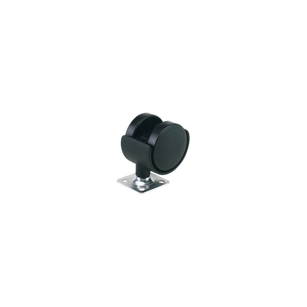 DRAPER 40mm Dia. Twin Nylon Castor - S.W.L 25Kg: Model No.60140P