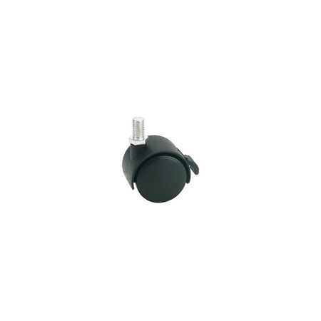 DRAPER 40mm Dia. Twin Nylon Castor with Brake - S.W.L 25Kg: Model No.60140BB